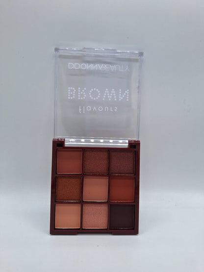 Paleta de sombras marrons - D'donna