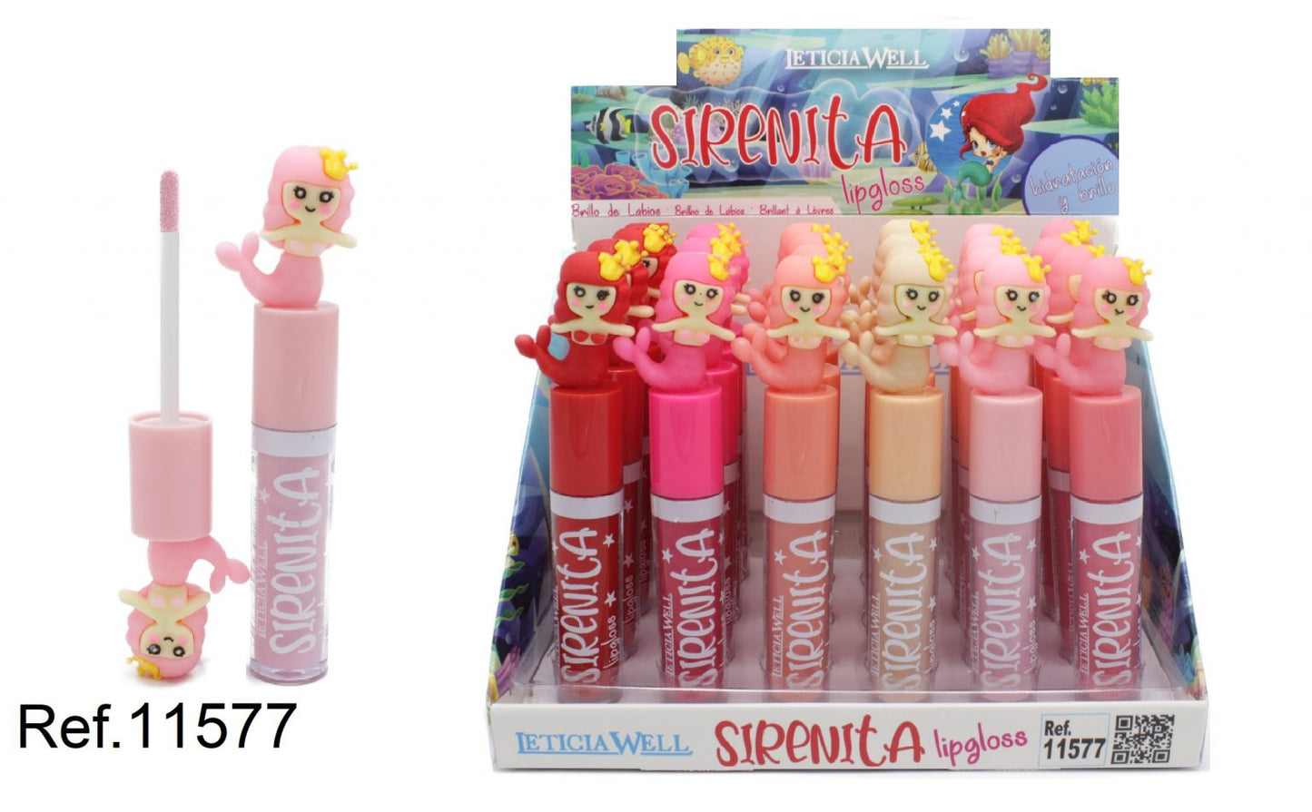 Gloss de labios de Sirenita