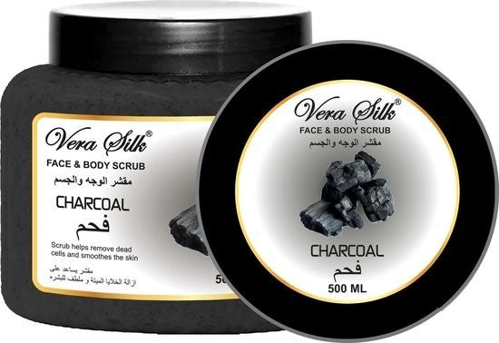 Exfoliante facial y corporal de Carbón - Vera Silk