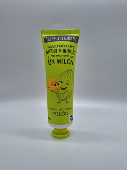 crema de manos de melón