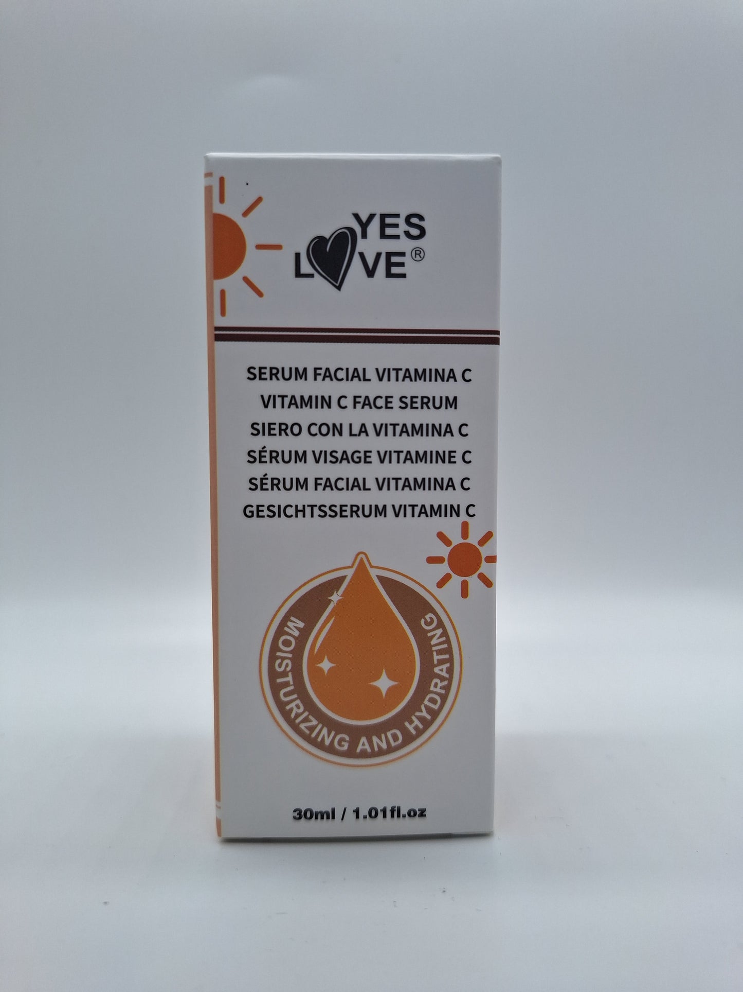 Sérum facial com vitamina C