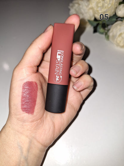 Barra Labial Lipstain longlasting Matte