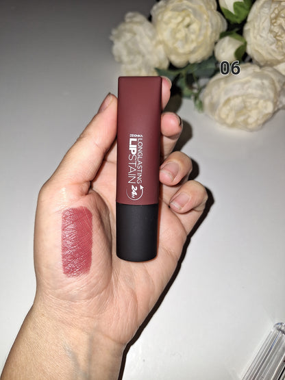 Barra Labial Lipstain longlasting Matte