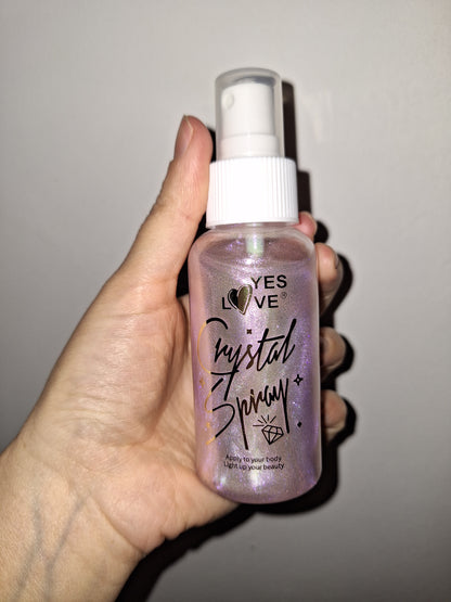 Spray Corporal Con Brillo - Yes Love