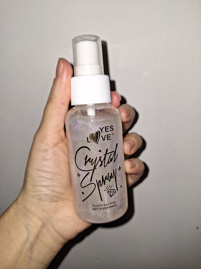 Spray Corporal Con Brillo - Yes Love