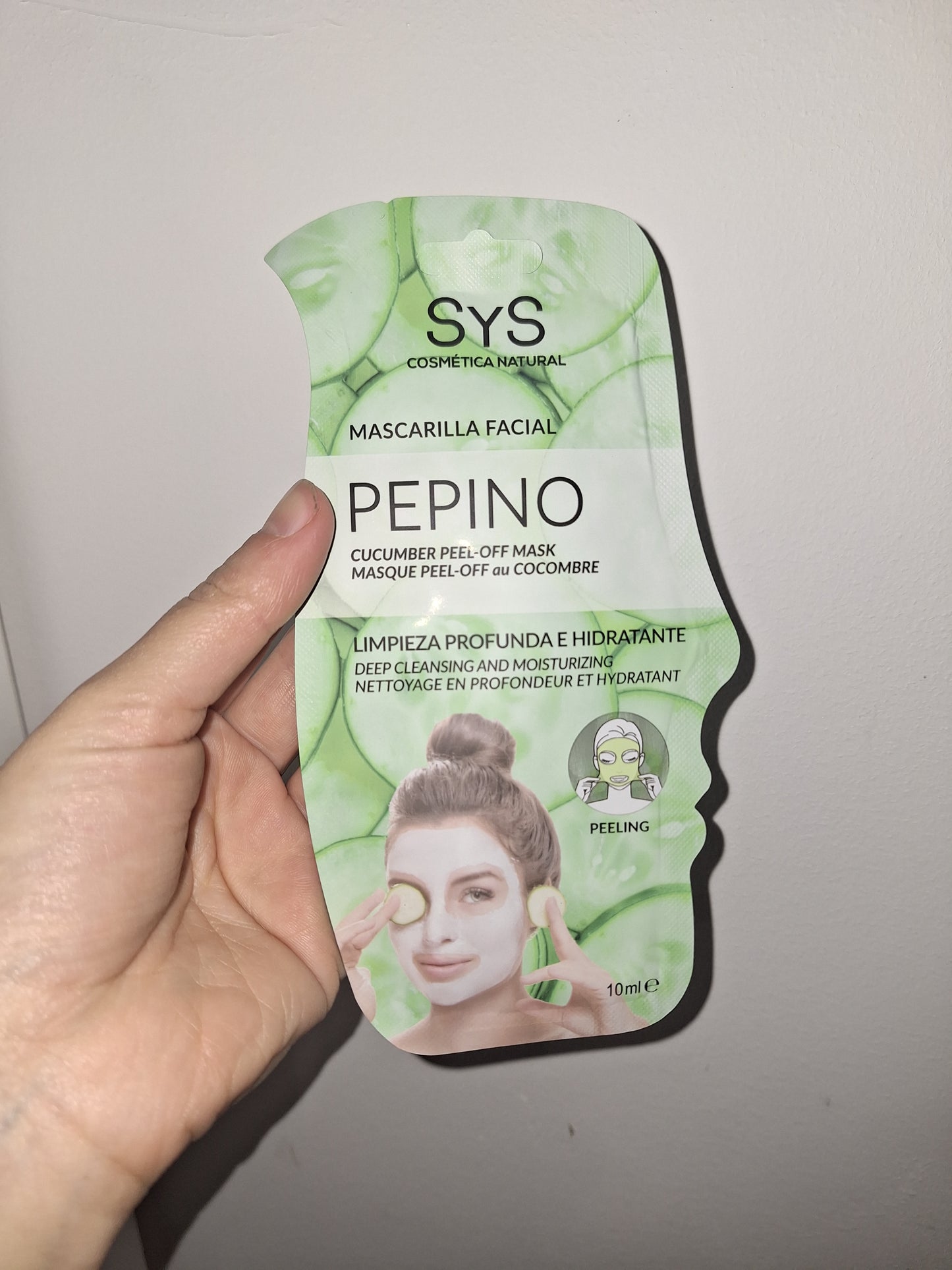 Máscara Facial Pepino - SYS