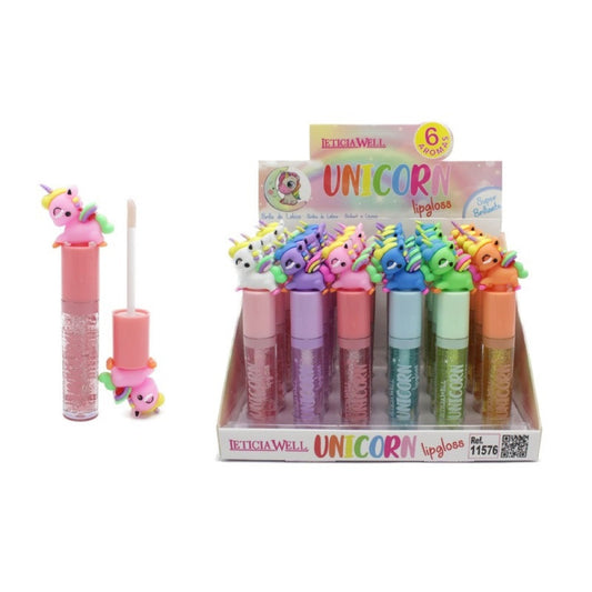 Brillo de labios unicornio