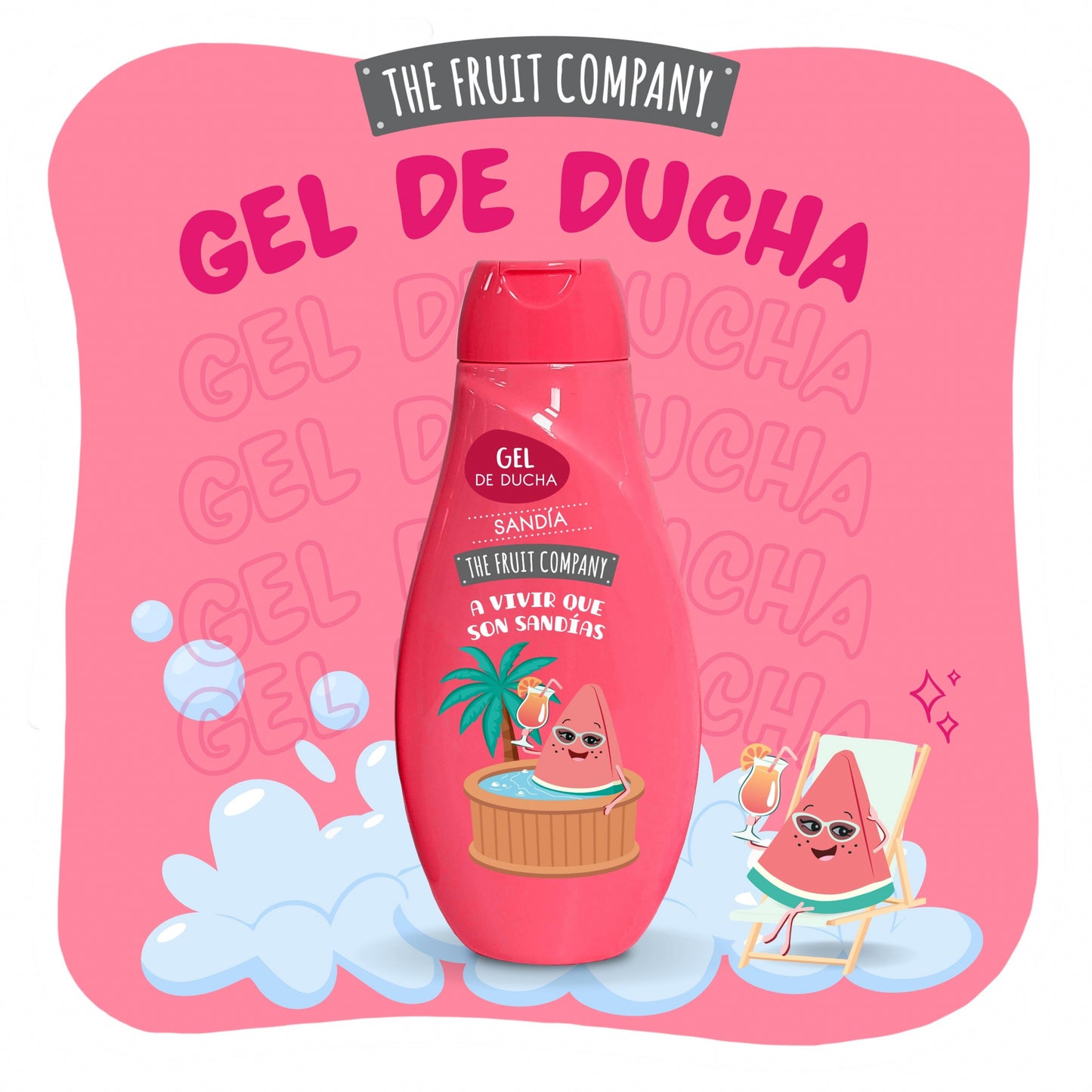 Gel de Ducha Sandía 600 ml