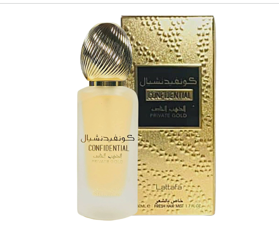 Perfume Capilar Confidential Private Gold