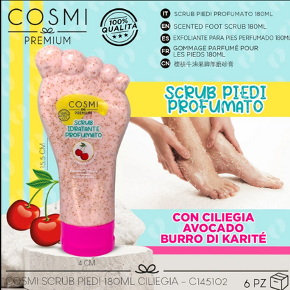 Exfoliante para pies de cereza - Cosmi milano