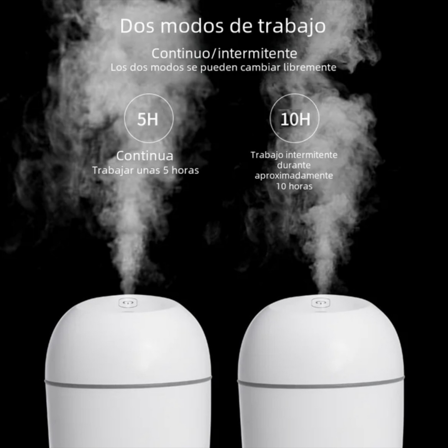 Humidificador de aire ultrasónico portátil