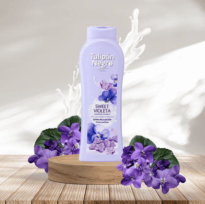 Gel de baño Tulipán Negro Sweet Violeta 650 ml