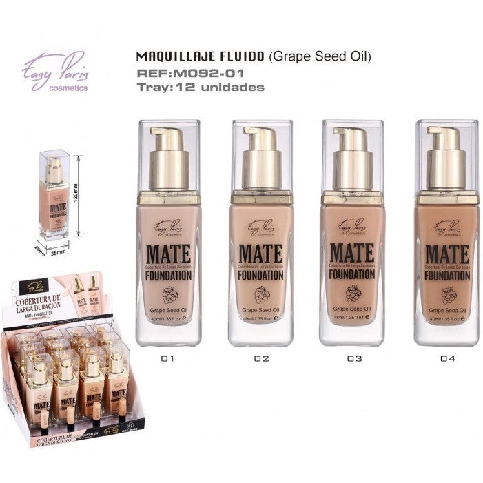 Base de maquillaje Mate foundation