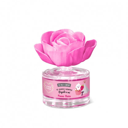 Flor Perfumada Fresa Nata 50 ml