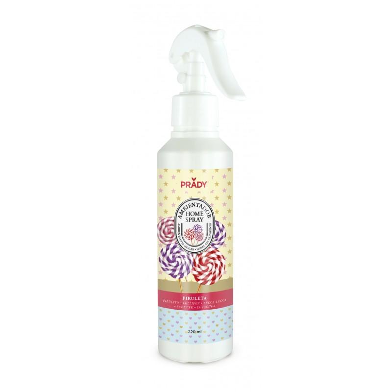 Ambientador Hogar Spray Piruleta Prady 220 ml.