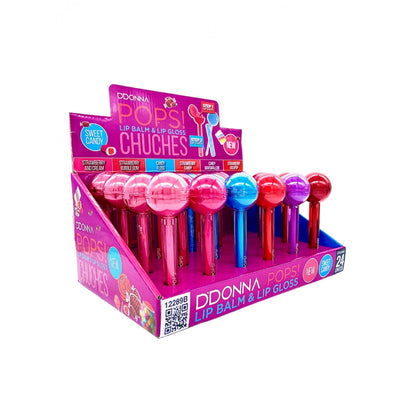 Gloss and lip balm Pops B - D´donna