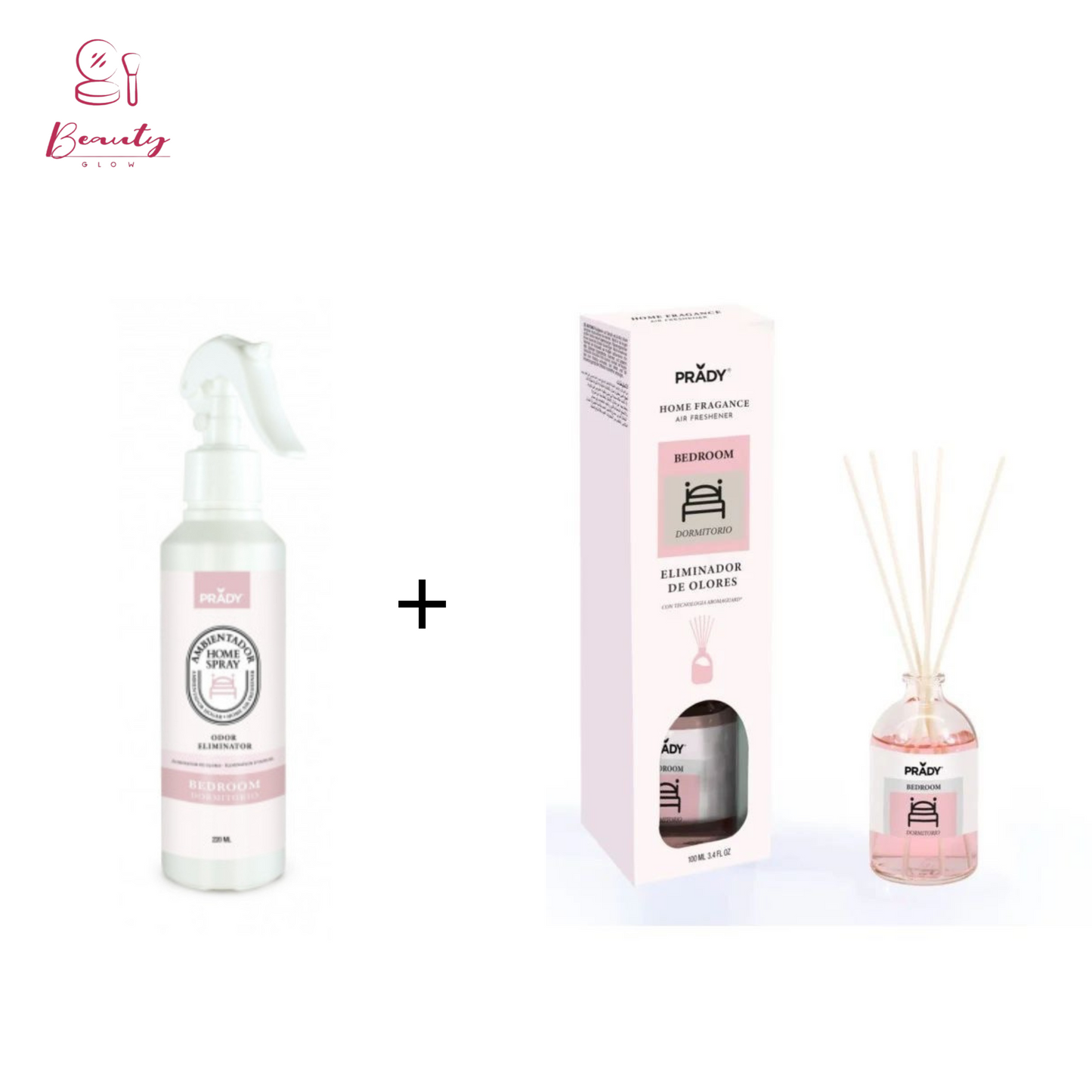 Pack spray + mikado neutralizador de olores para el dormitorio.