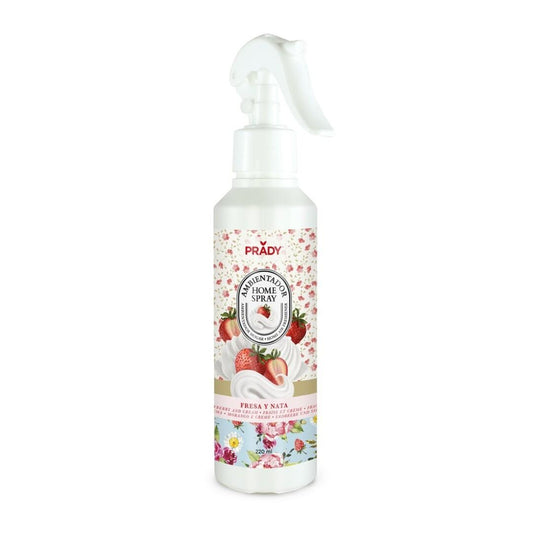 Ambientador Hogar Spray Fresa y Nata Prady 220 ml