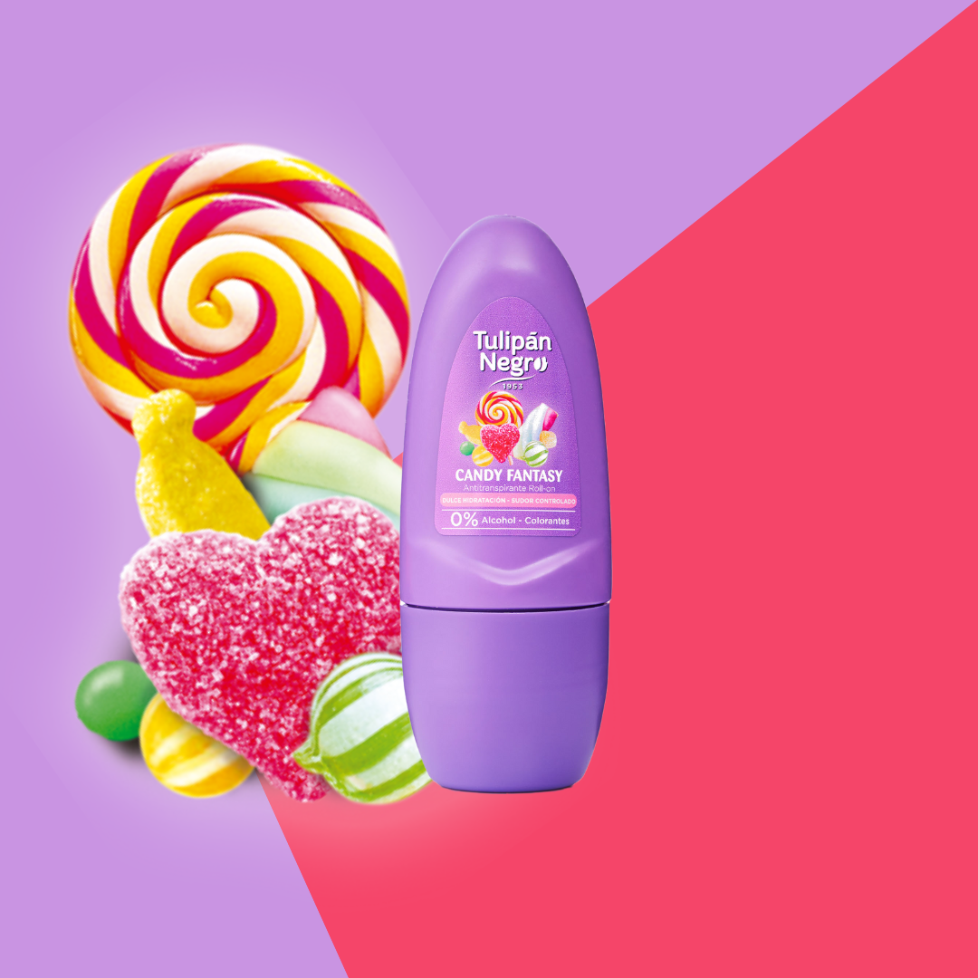 Desodorante Roll-on Candy Fantasy 50 ml