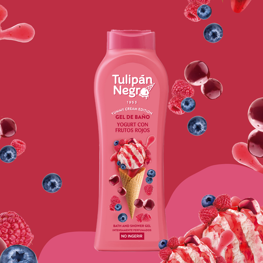 Gel de Baño Yogurt con Frutos Rojos 650 ML